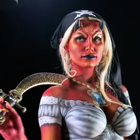 Devil pirate girl