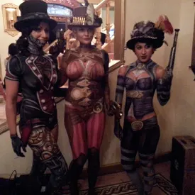 Steampunk girls!!