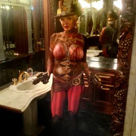 Wiser and Red's steampunk girl