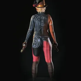 Wiser and Red's steampunk girl