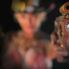 steampunk gun
