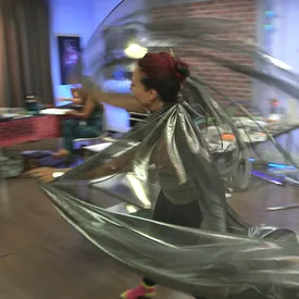 Playing with the dragon wings