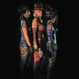 Steampunk girls