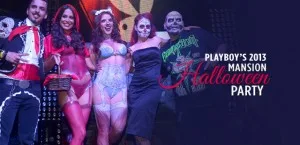 Playboy Mansion Halloween Body Painting Playboy Mansion Halloween Body Painting