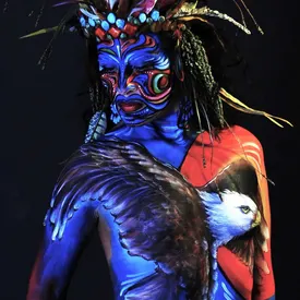 electric-daisy-carnival-edc-2014-bodypainting-eagle