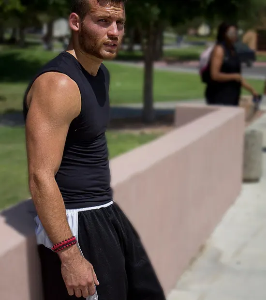 Anthony Valles, Naked Vegas model — full length
