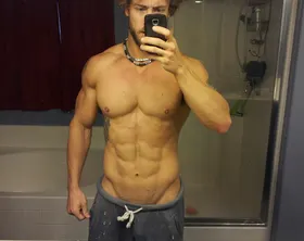Dustin Deans, Naked Vegas model — full length